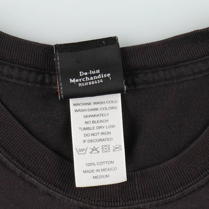 Harley-Davidson Eagle Pattern Motorcycle Bike T-shirt Men's M size cotton black type Vintage Second Hand