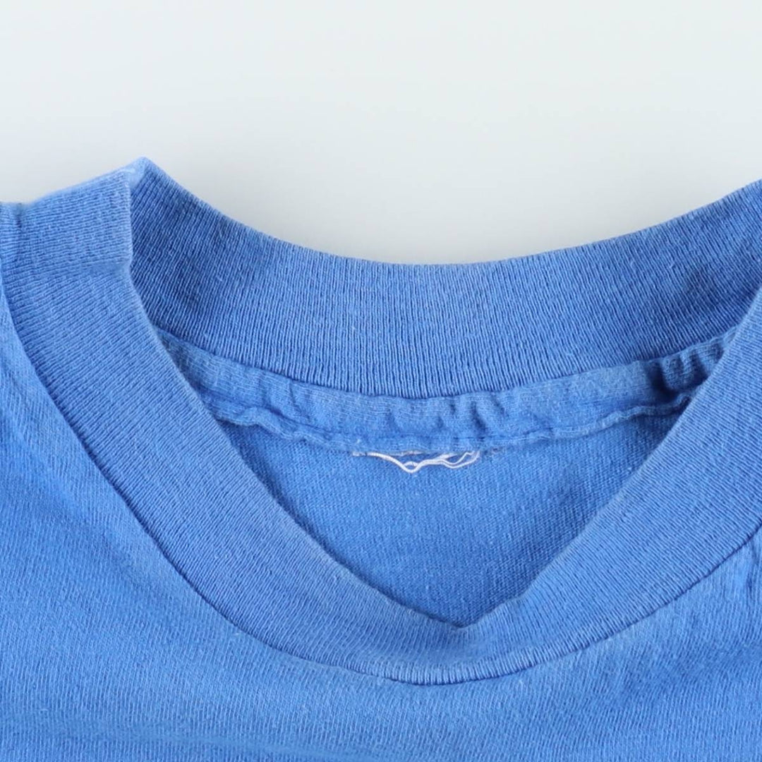 Harley-Davidson Eagle Pattern Sleeveless Cut-Off Motorcycle T-Shirt (Men's Size S) unclear blue type Vintage Second Hand