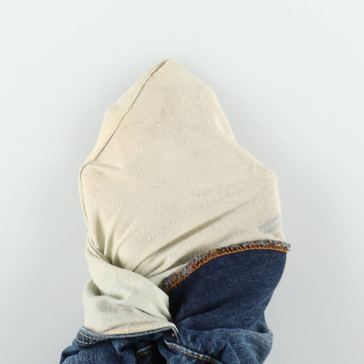 Levi's 569 denim shorts, half pants, jorts, men's size W34 cotton navy blue type Vintage Second Hand