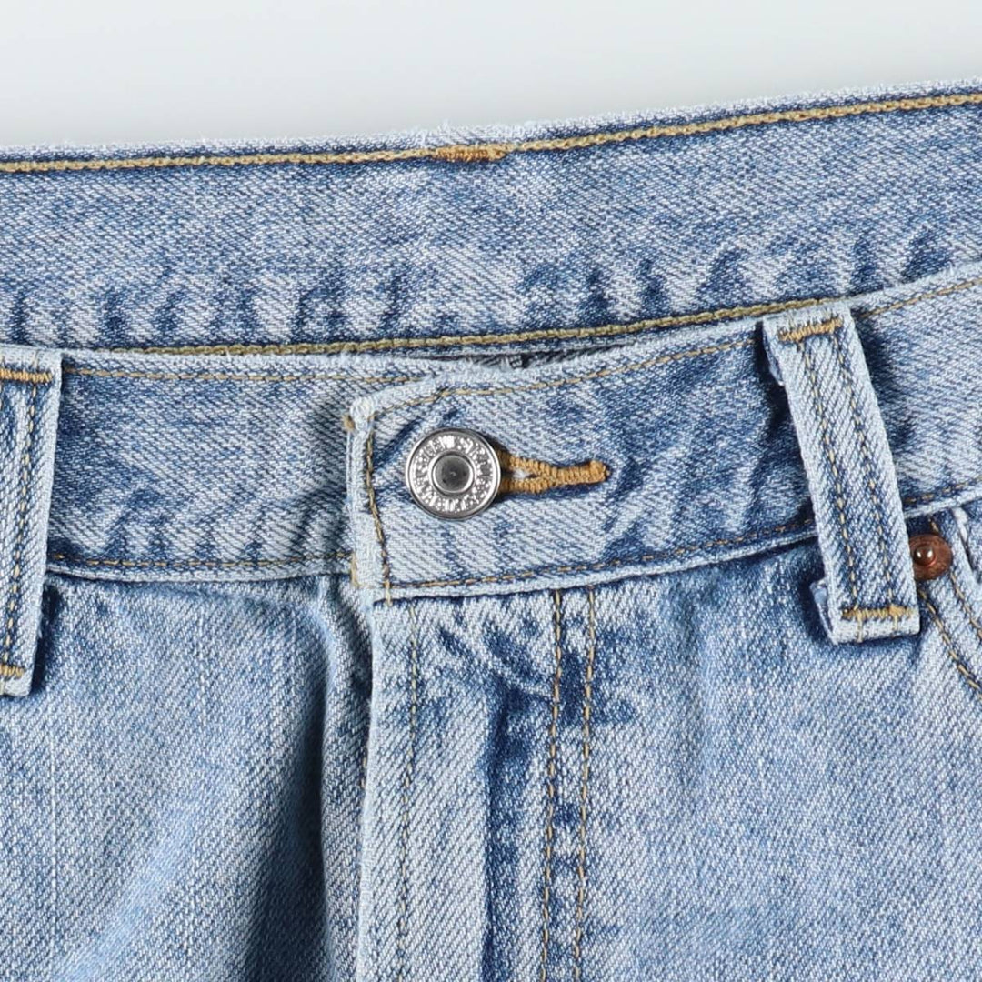 Levi's 550 Relaxed Fit Denim Shorts, Men's, W35 equivalent cotton Blue type light blue Vintage Second Hand