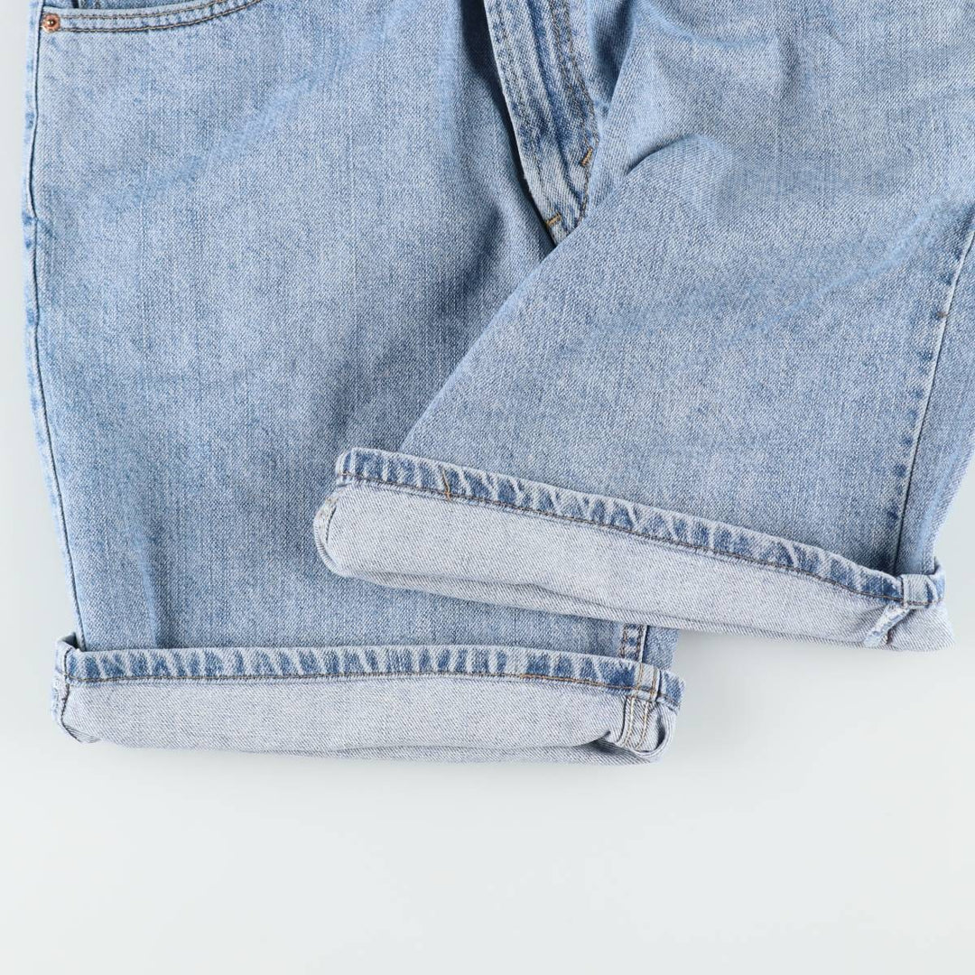 Levi's 550 Relaxed Fit Denim Shorts, Men's, W35 equivalent cotton Blue type light blue Vintage Second Hand
