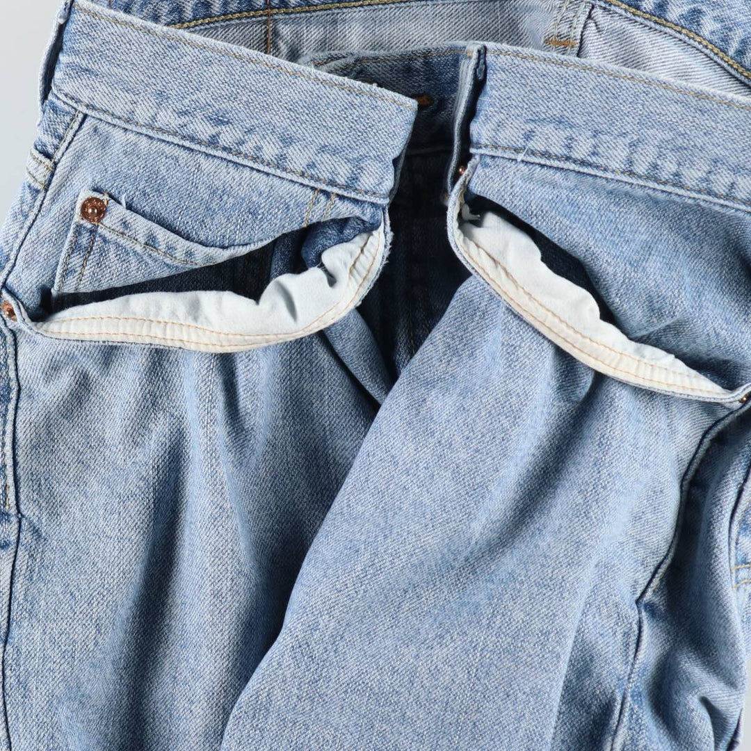 Levi's 550 Relaxed Fit Denim Shorts, Men's, W35 equivalent cotton Blue type light blue Vintage Second Hand
