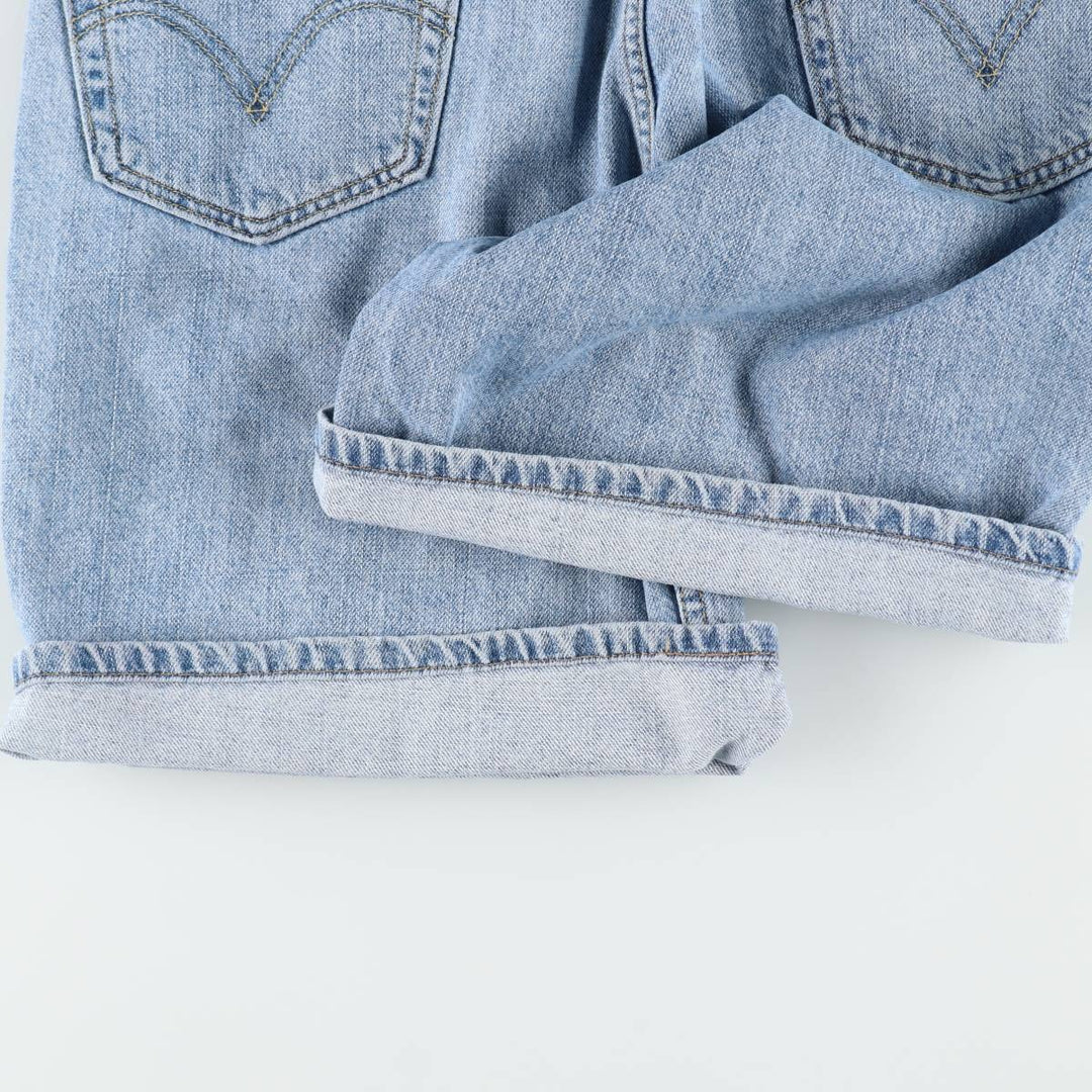 Levi's 550 Relaxed Fit Denim Shorts, Men's, W35 equivalent cotton Blue type light blue Vintage Second Hand