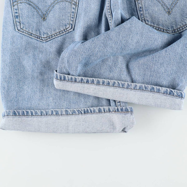 Levi's 550 Relaxed Fit Denim Shorts, Men's, W35 equivalent cotton Blue type light blue Vintage Second Hand