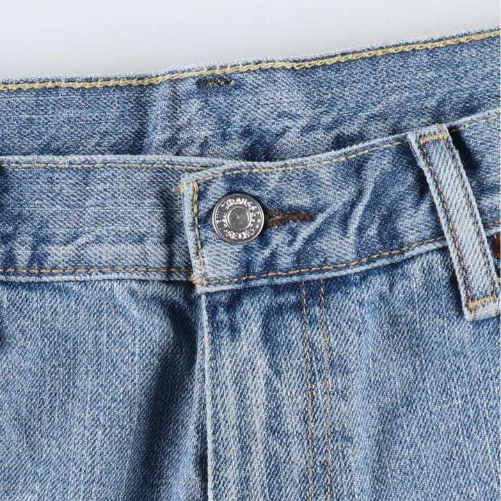 Levi's 550 denim shorts, short pants for men, size W37 cotton Blue type light blue Vintage Second Hand