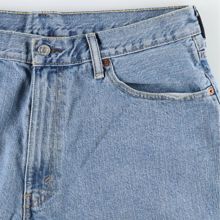 Levi's 550 denim shorts, short pants for men, size W37 cotton Blue type light blue Vintage Second Hand