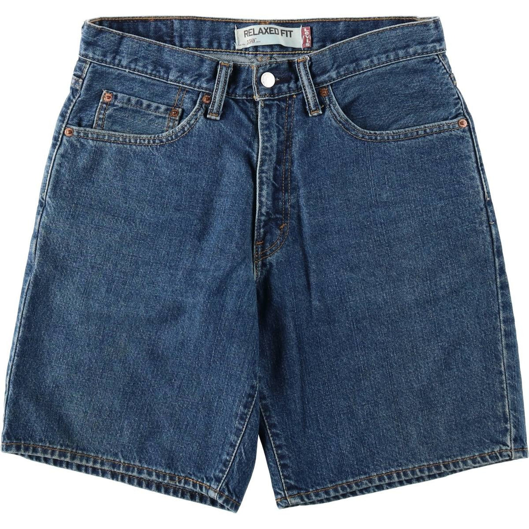 Levi's 550 Relaxed Fit Denim Shorts, Men's Size W32 cotton blue type Vintage Second Hand