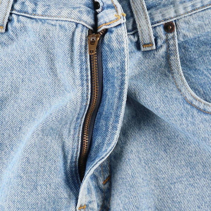 90s-00'S GAP DENIM BAGGY FIT denim shorts, men's size W35 (approx.) unclear blue type Vintage Second Hand