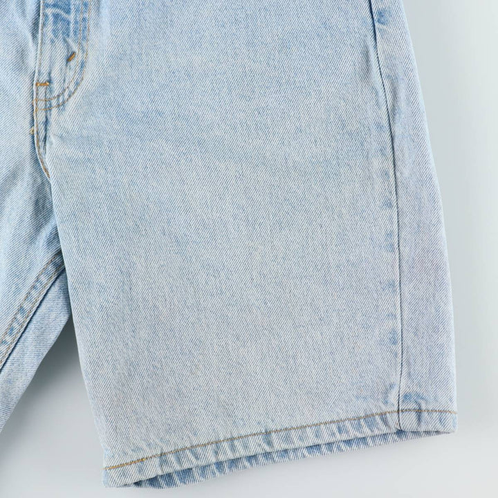 90'S Levi's 550 Relaxed Fit Denim Shorts, Men's Size W32 (approx.), Vintage cotton Blue type light blue Vintage Second Hand