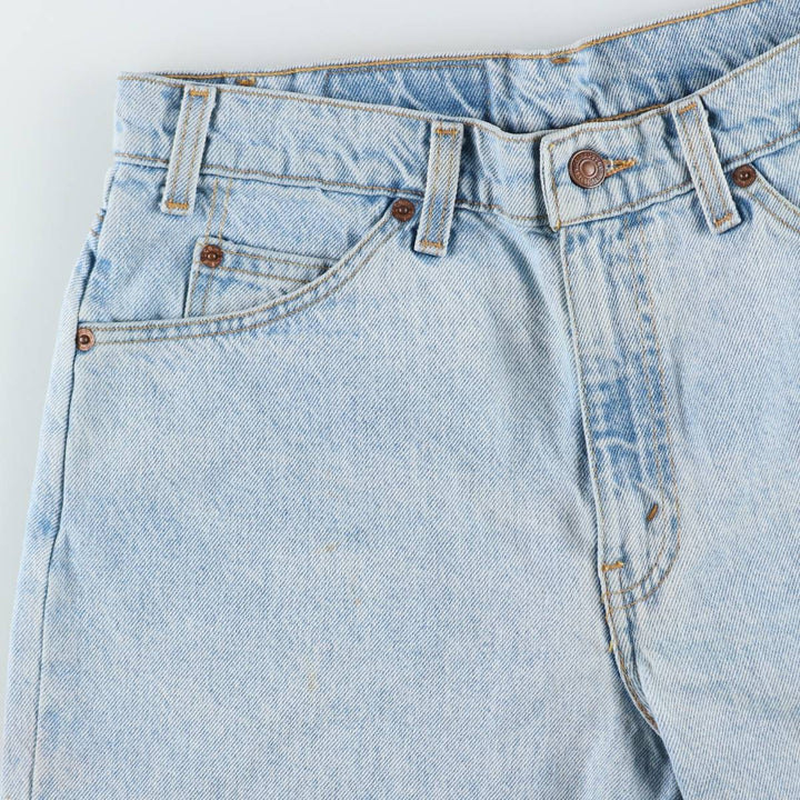 90'S Levi's 550 Relaxed Fit Denim Shorts, Men's Size W32 (approx.), Vintage cotton Blue type light blue Vintage Second Hand