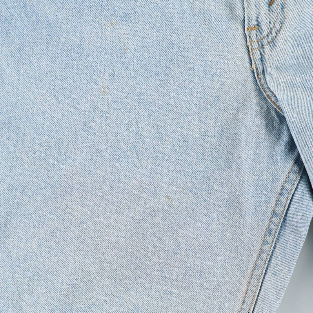 90'S Levi's 550 Relaxed Fit Denim Shorts, Men's Size W32 (approx.), Vintage cotton Blue type light blue Vintage Second Hand
