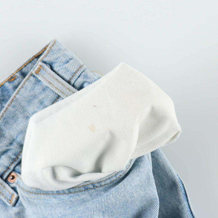 90'S Levi's 550 Relaxed Fit Denim Shorts, Men's Size W32 (approx.), Vintage cotton Blue type light blue Vintage Second Hand