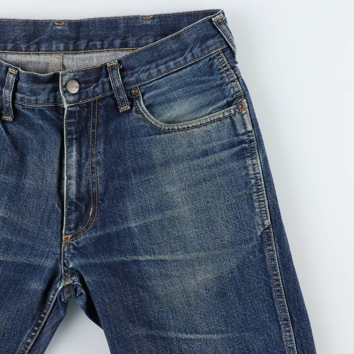 Carhartt Western Short II denim shorts, men's size W33 (approx.) cotton blue type Vintage Second Hand