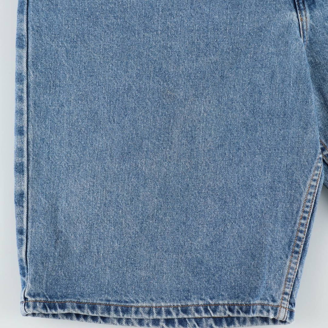 2000'S Levi's 569 Loose Straight Fit Denim Shorts (Men's W36 equivalent) cotton blue type Vintage Second Hand