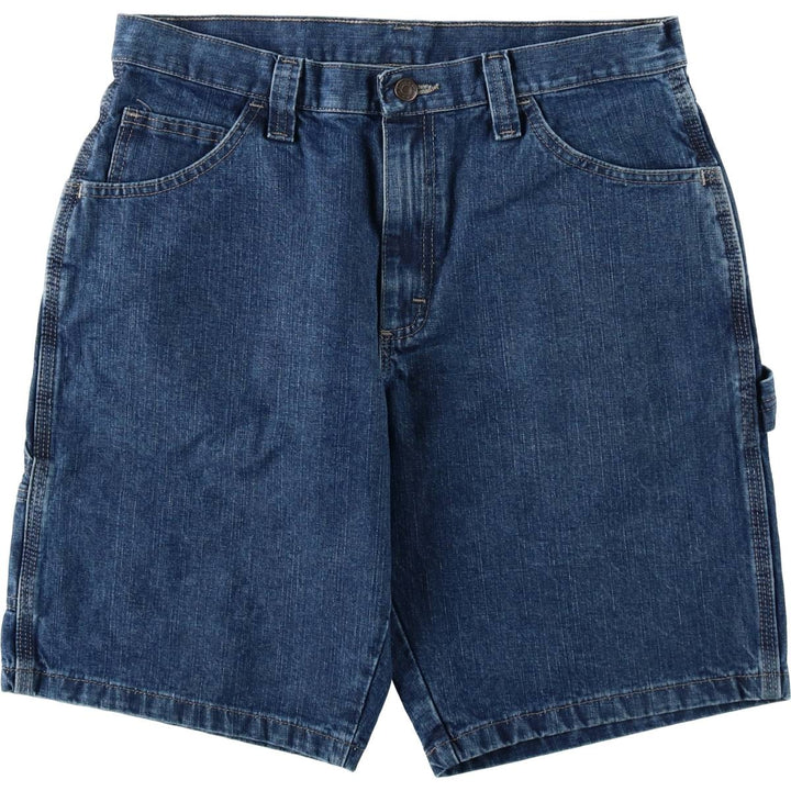 2000'S Wrangler denim painter shorts, men's size W33 (approx.) cotton blue type Vintage Second Hand