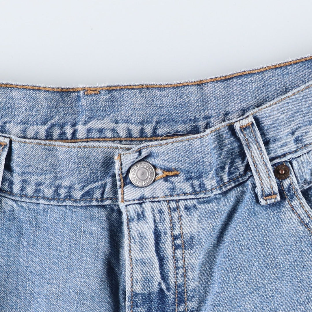 2000'S Levi's 569 Denim Shorts (Men's W36 equivalent) cotton Blue type light blue Vintage Second Hand