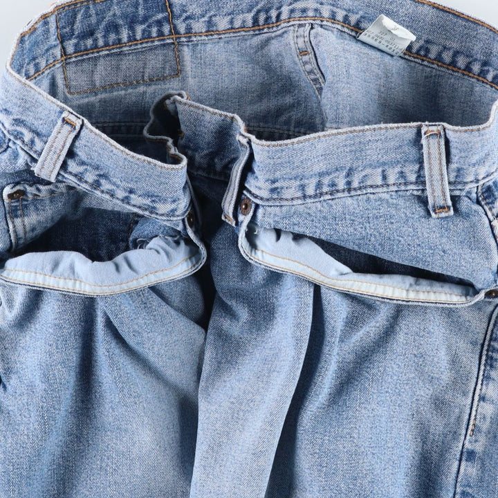 2000'S Levi's 569 Denim Shorts (Men's W36 equivalent) cotton Blue type light blue Vintage Second Hand
