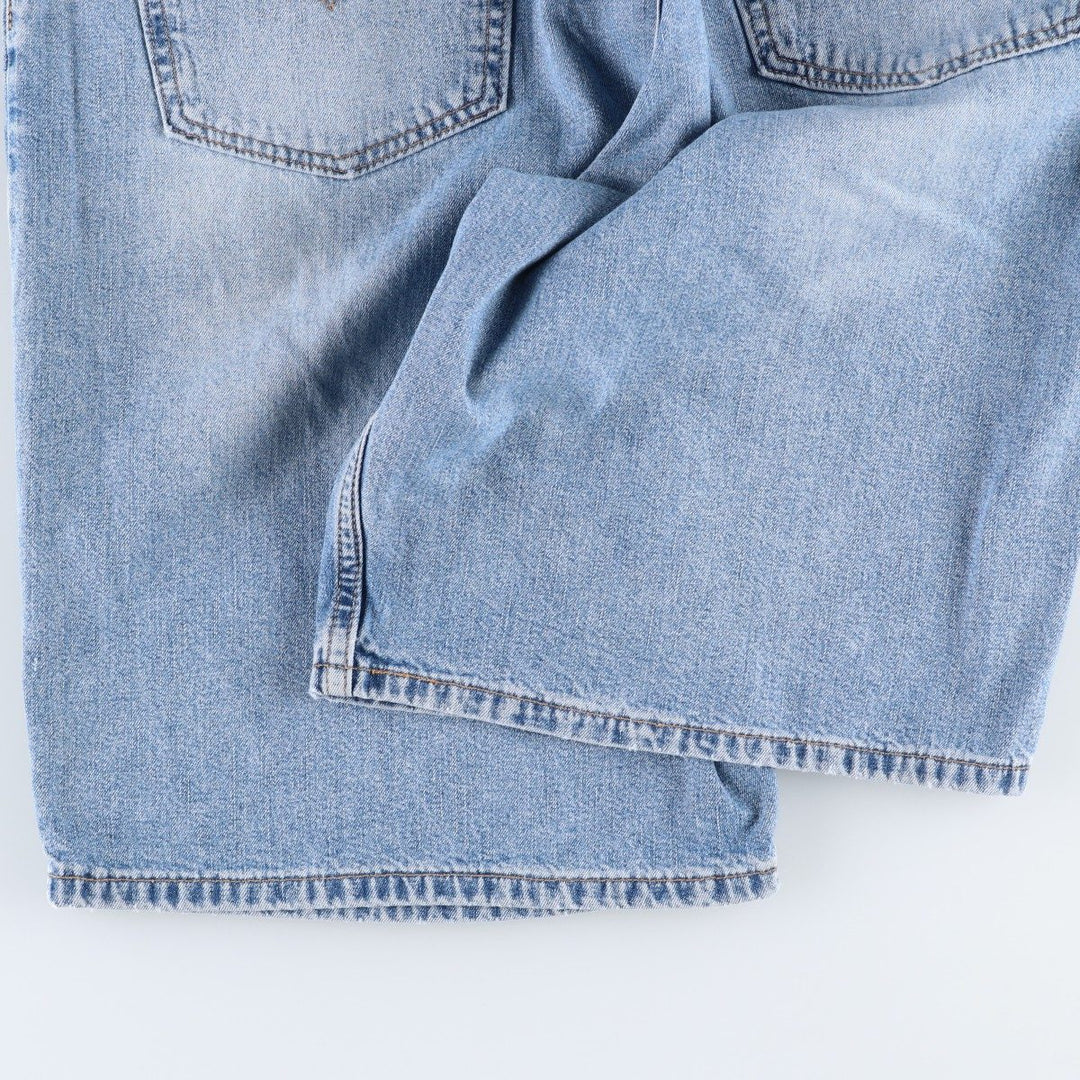 2000'S Levi's 569 Denim Shorts (Men's W36 equivalent) cotton Blue type light blue Vintage Second Hand