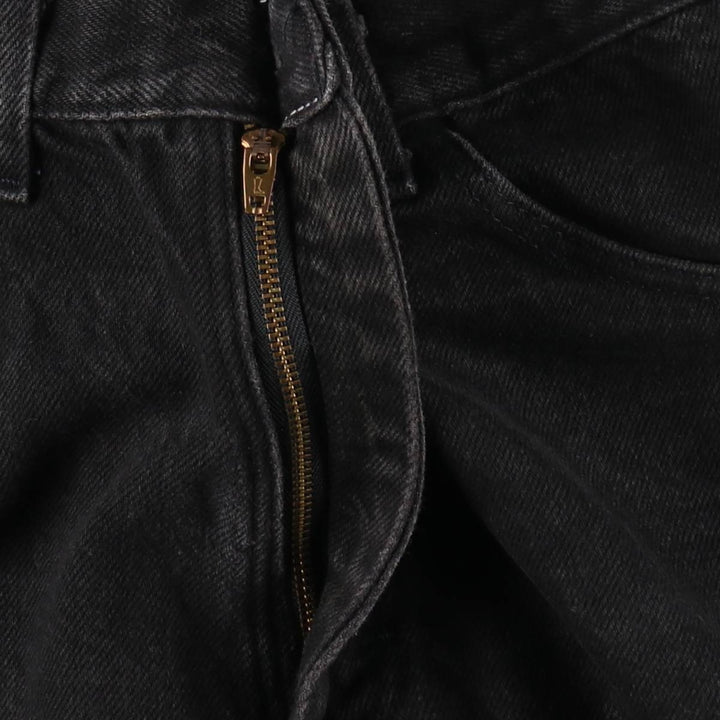 80s-90'S Wrangler Black Denim Shorts, Made in USA, Men's Size W30 (approx.), Vintage cotton black type Vintage Second Hand