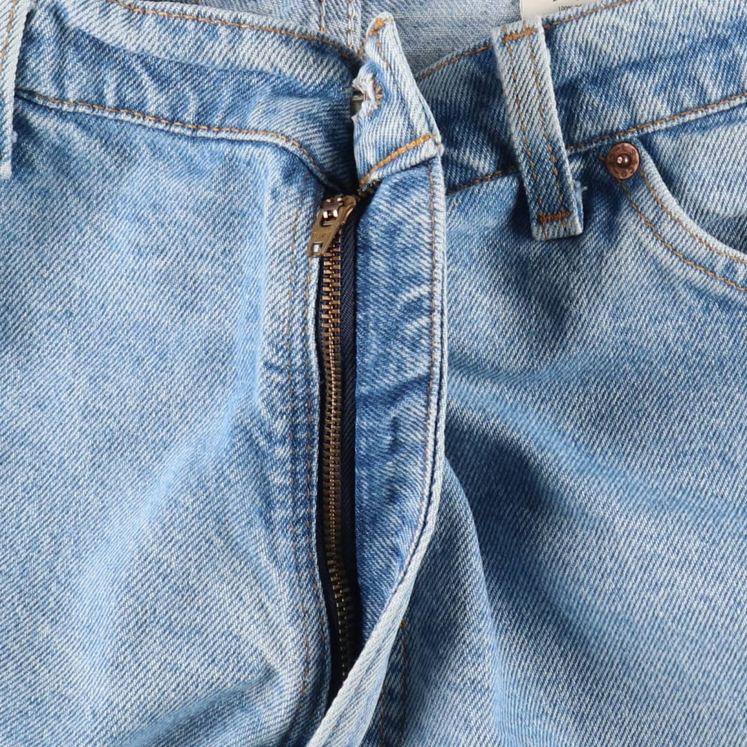 90'S Levi's 35560-1714 Orange Tab Denim Shorts, Half Pants, Made in USA, Men's W36 (approx.), Vintage cotton blue type Vintage Second Hand