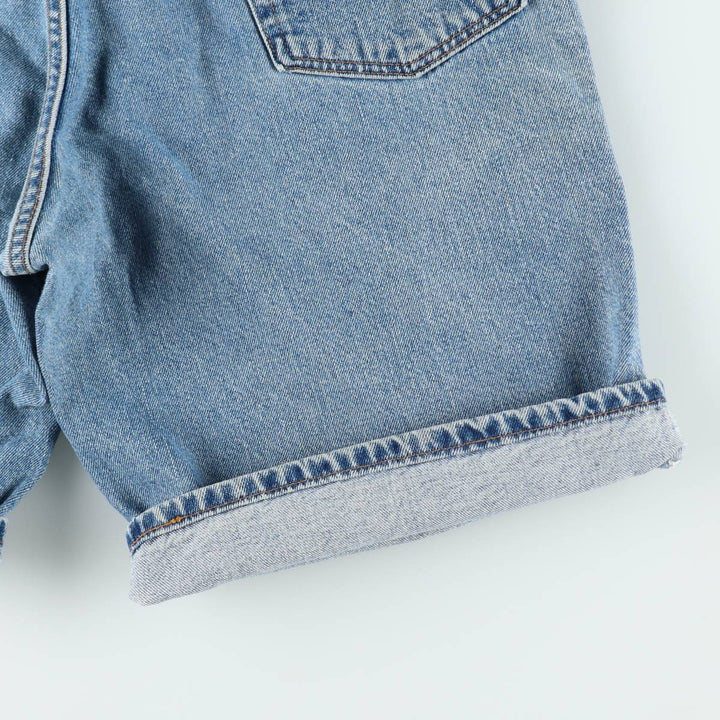 90'S Levi's 550 Relaxed Fit Denim Shorts, Made in USA, Men's W35 (approx.), Vintage. cotton blue type Vintage Second Hand
