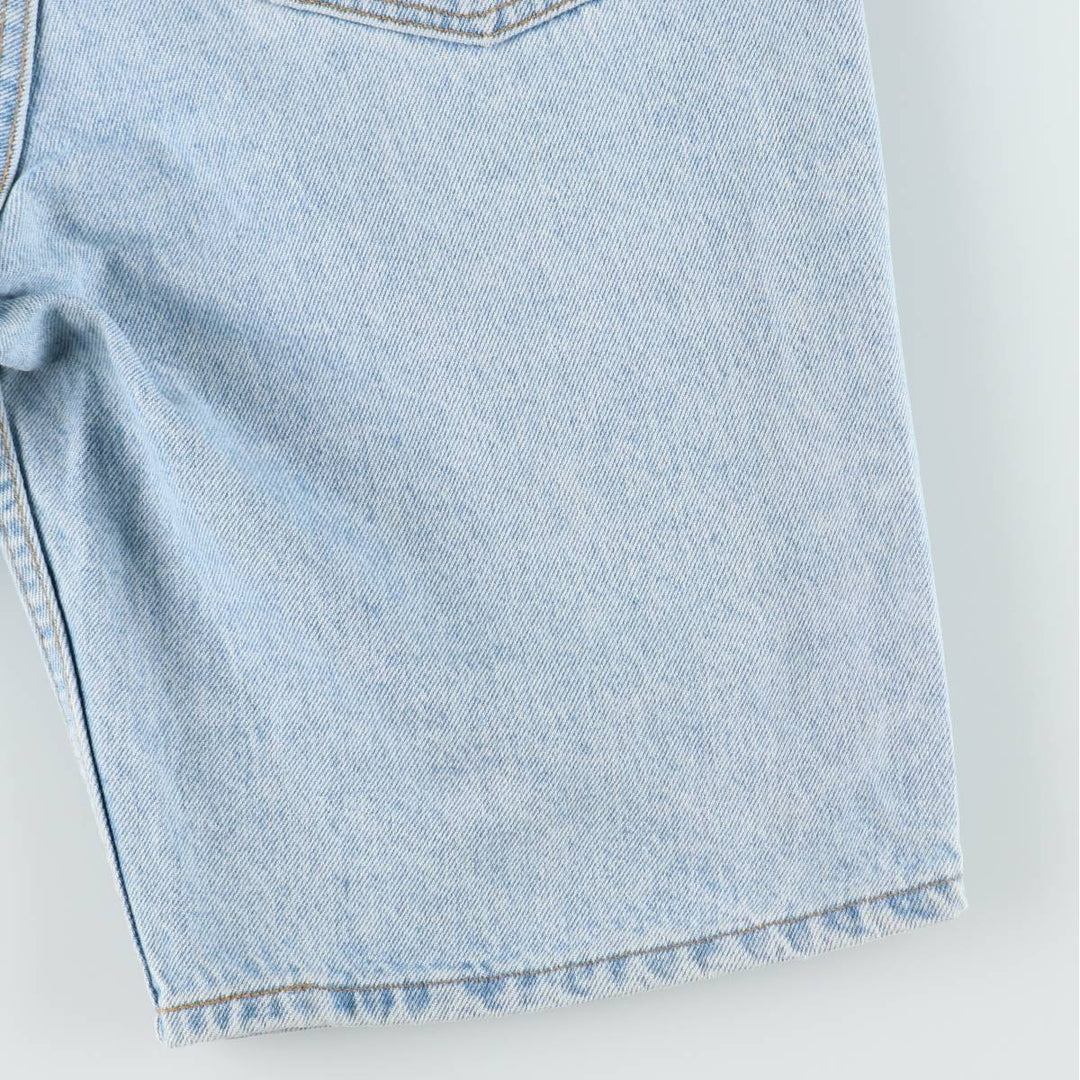 90'S Levi's 550 Orange Tab Denim Shorts, Half Pants, Made in USA, Men's W36 (approx.), Vintage cotton blue type Vintage Second Hand
