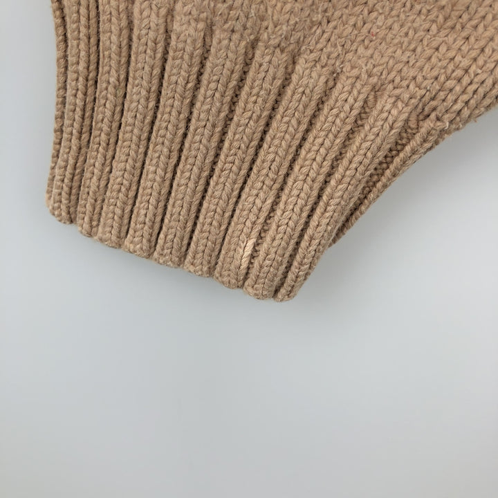 Ralph Lauren POLO by Ralph Lauren Cotton Knit Sweater Men's L size cotton walnut Vintage Second Hand