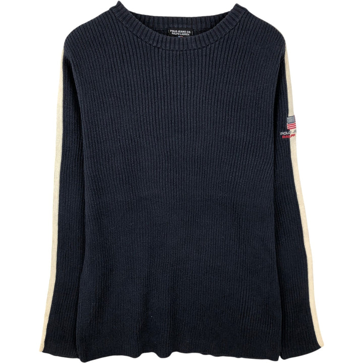 Ralph Lauren POLO JEANS COMPANY Men's Size M (equivalent to size M) cotton navy blue type Vintage Second Hand