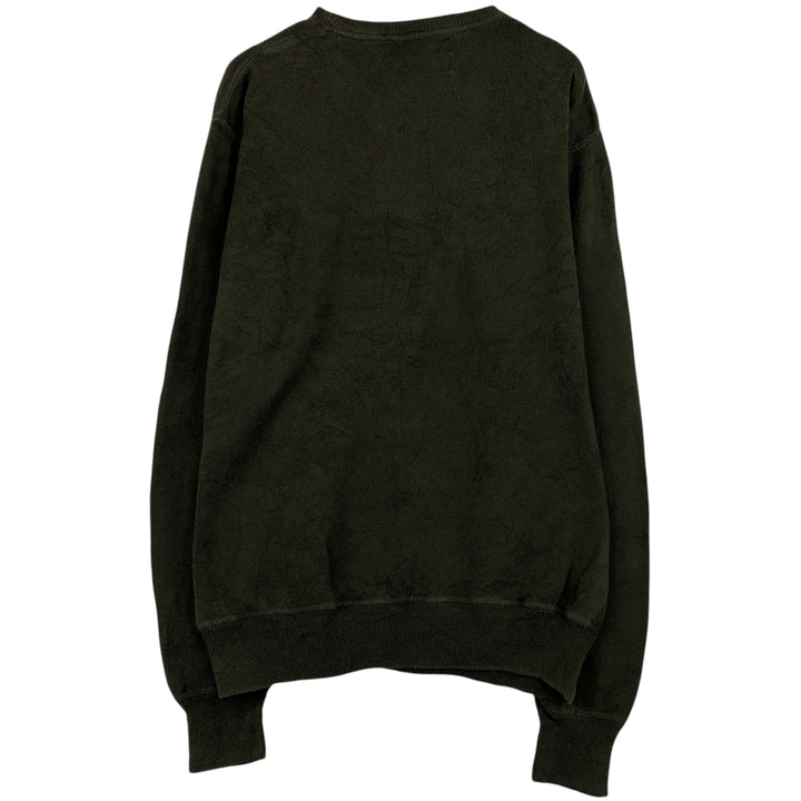 Ralph Lauren POLO by Ralph Lauren Cotton Knit Sweater Men's M Size cotton Green type dark green Vintage Second Hand