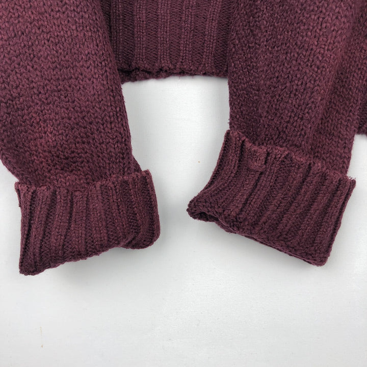 Ralph Lauren POLO by Ralph Lauren Cotton Knit Sweater Men's XL cotton wine-red Vintage Second Hand