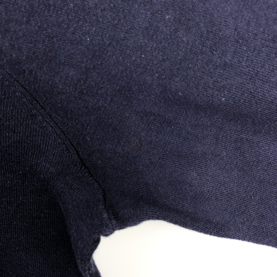 Ralph Lauren POLO by Ralph Lauren V-neck Pima cotton knit sweater, men's size XXL Pima Cotton navy blue type Vintage Second Hand