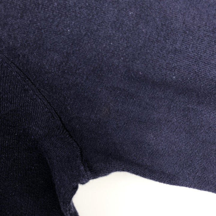 Ralph Lauren POLO by Ralph Lauren V-neck Pima cotton knit sweater, men's size XXL Pima Cotton navy blue type Vintage Second Hand