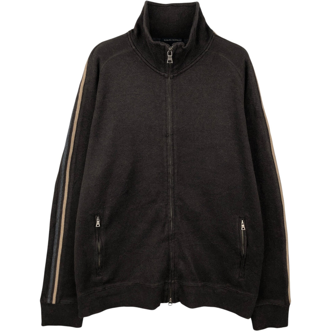 Banana Republic Driver's Knit Sweater, Men's Size L (approx.) cotton brown type Vintage Second Hand