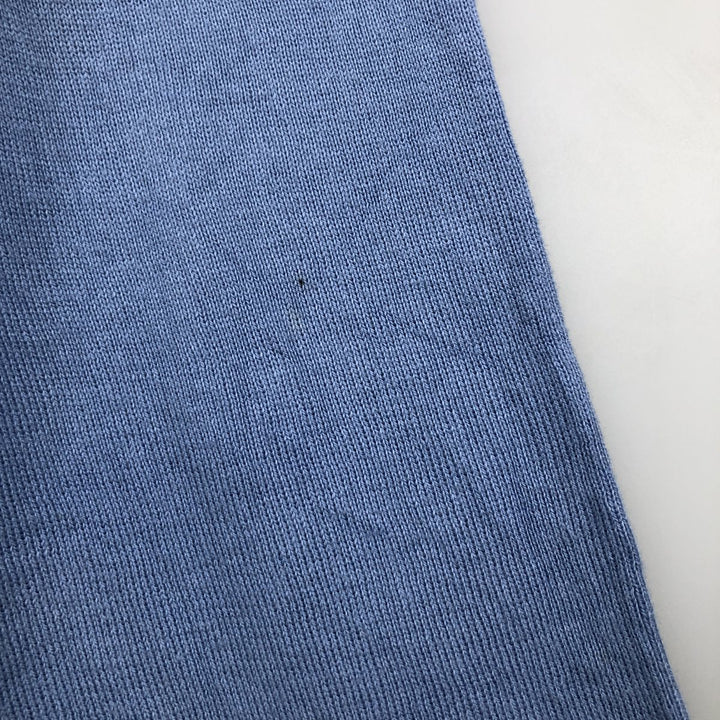 Ralph Lauren POLO by Ralph Lauren V-neck Pima cotton knit sweater, men's size L Pima Cotton Blue type light blue Vintage Second Hand