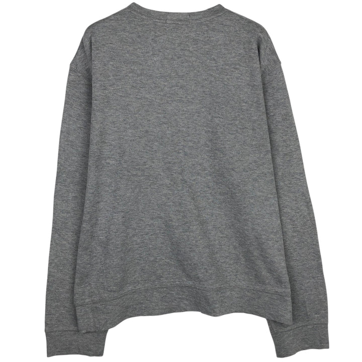 Ralph Lauren POLO RALPH LAUREN ESTATE RIB Rib-Knit Cotton Sweater, Men's Size L (approx.) cotton gray type Vintage Second Hand