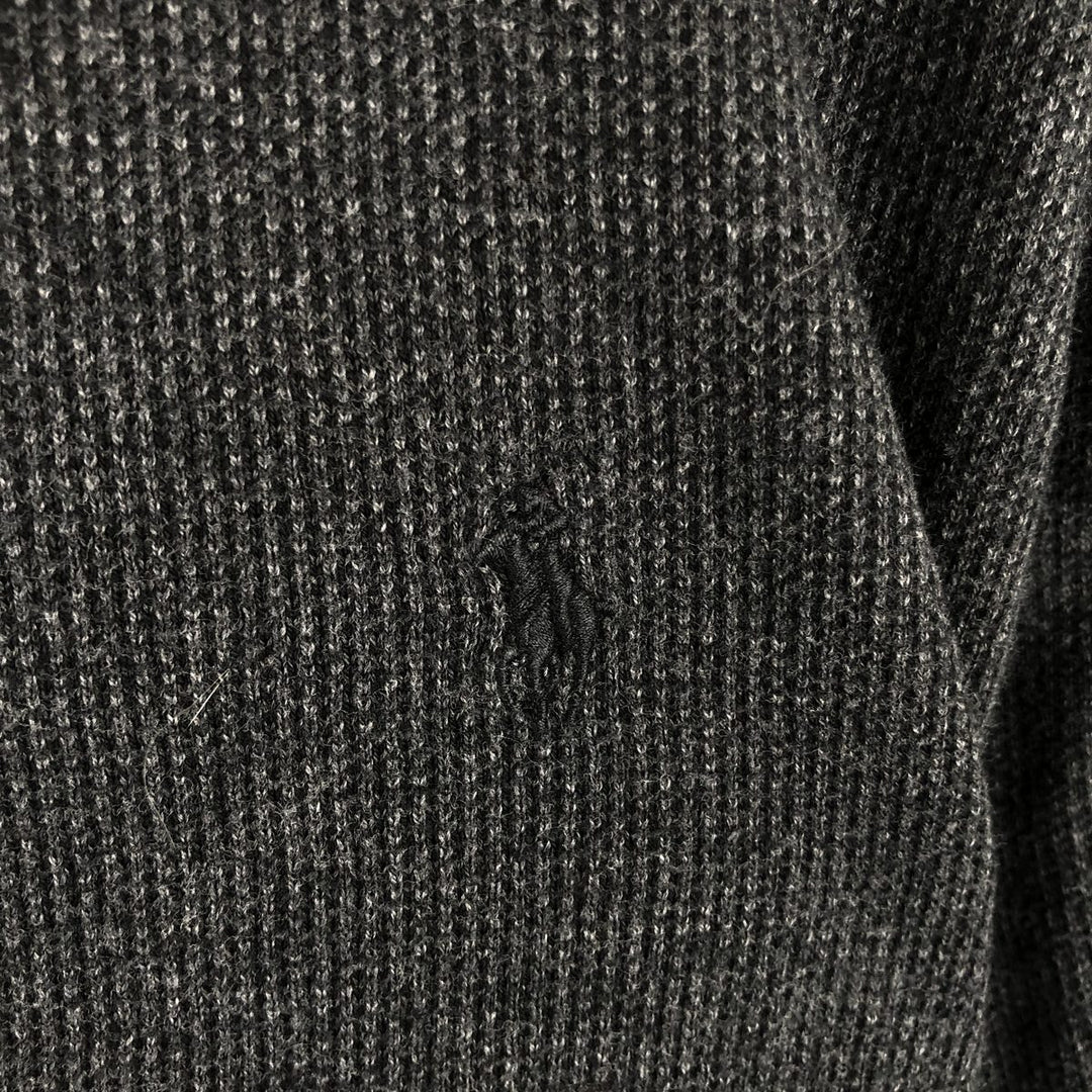 Ralph Lauren POLO RALPH LAUREN Pima Cotton Knit Sweater, Men's Size XL Pima Cotton gray type Vintage Second Hand