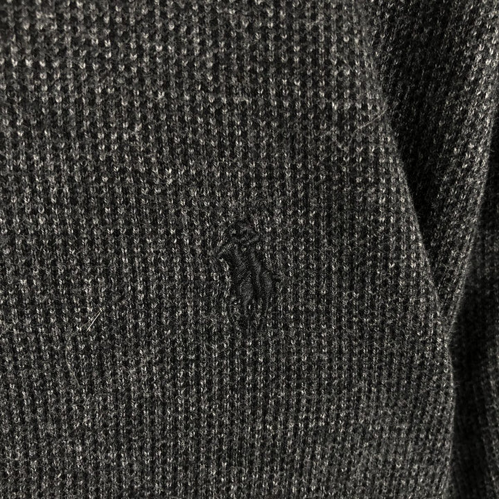 Ralph Lauren POLO RALPH LAUREN Pima Cotton Knit Sweater, Men's Size XL Pima Cotton gray type Vintage Second Hand