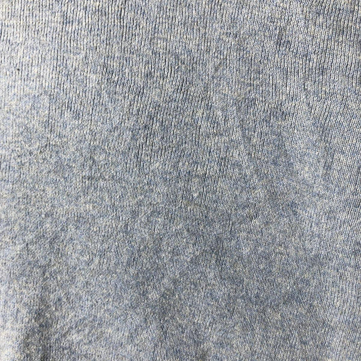 Ralph Lauren POLO by Ralph Lauren V-neck Pima cotton knit sweater, men's size XL Pima Cotton Blue type light blue Vintage Second Hand
