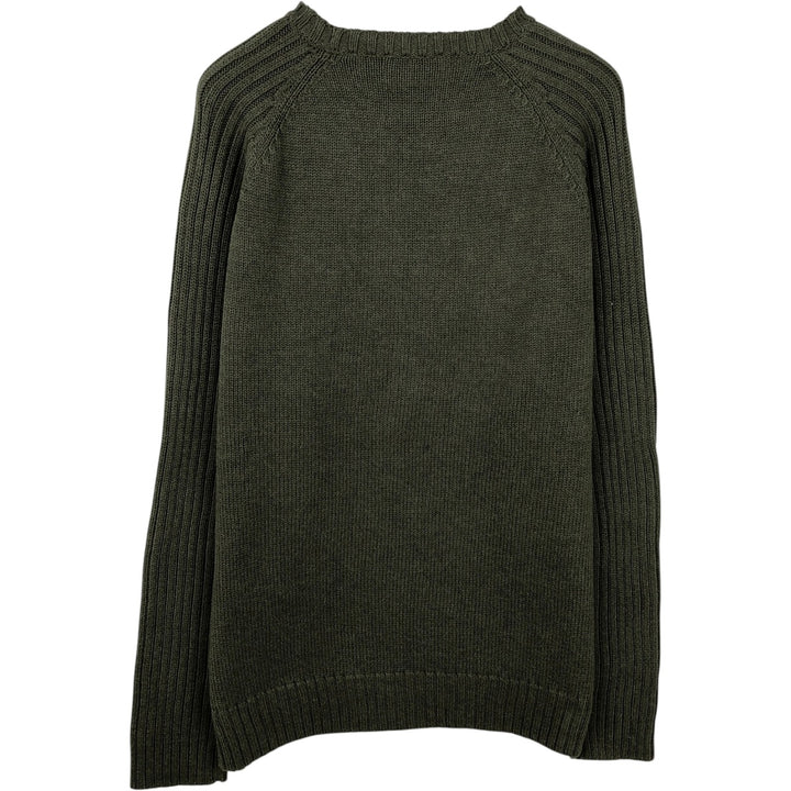 Timberland Cotton Knit Sweater, Men's Size Medium cotton green type Vintage Second Hand