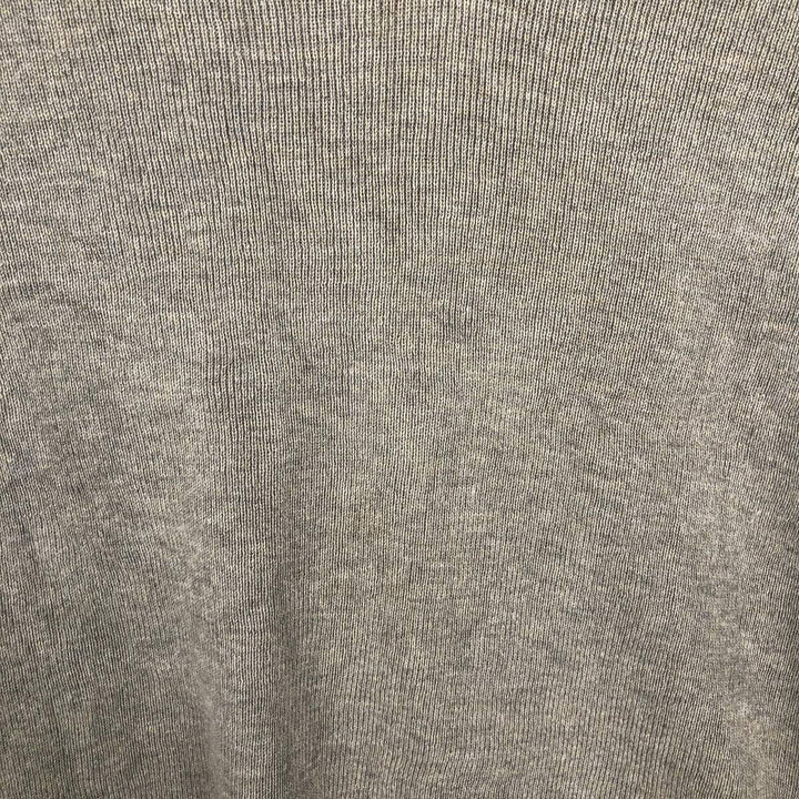 Ralph Lauren Polo by Ralph Lauren PIMA COTTON V-neck knit sweater, men's size S (approx.) Pima Cotton gray type Vintage Second Hand