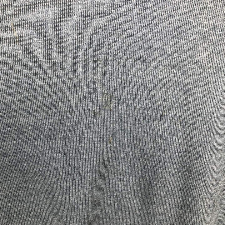 90s-00'S Timberland V-neck cotton knit sweater, men's size XL, vintage. cotton gray type Vintage Second Hand