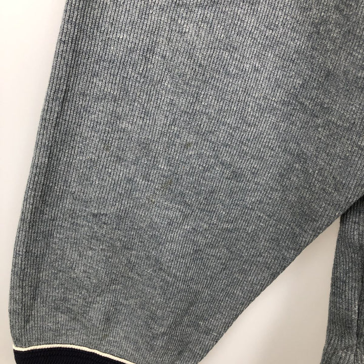 90s-00'S Timberland V-neck cotton knit sweater, men's size XL, vintage. cotton gray type Vintage Second Hand