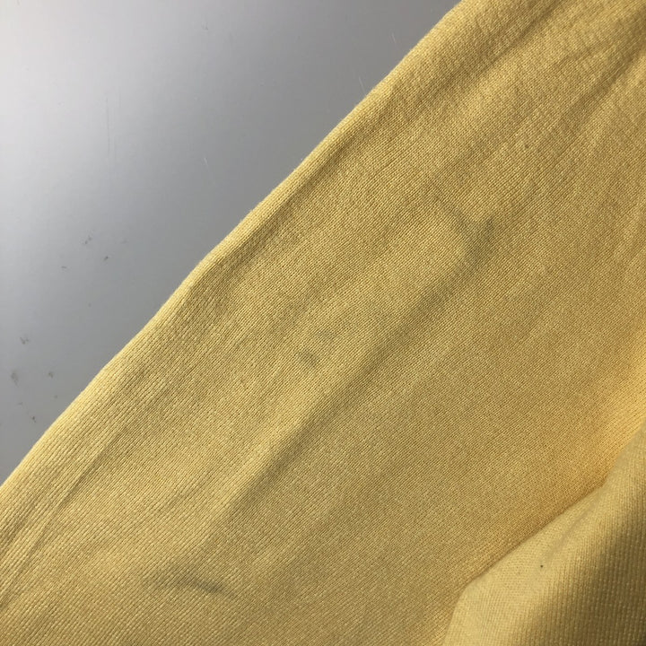 Ralph Lauren POLO by Ralph Lauren Pima Cotton Knit Sweater, Men's XL Pima Cotton yellow type Vintage Second Hand