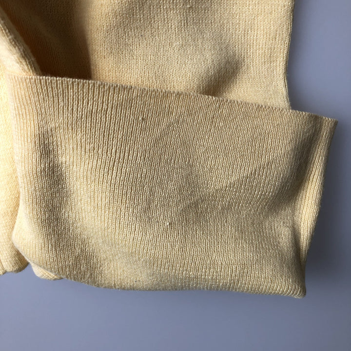 Ralph Lauren POLO by Ralph Lauren Pima Cotton Knit Sweater, Men's XL Pima Cotton yellow type Vintage Second Hand
