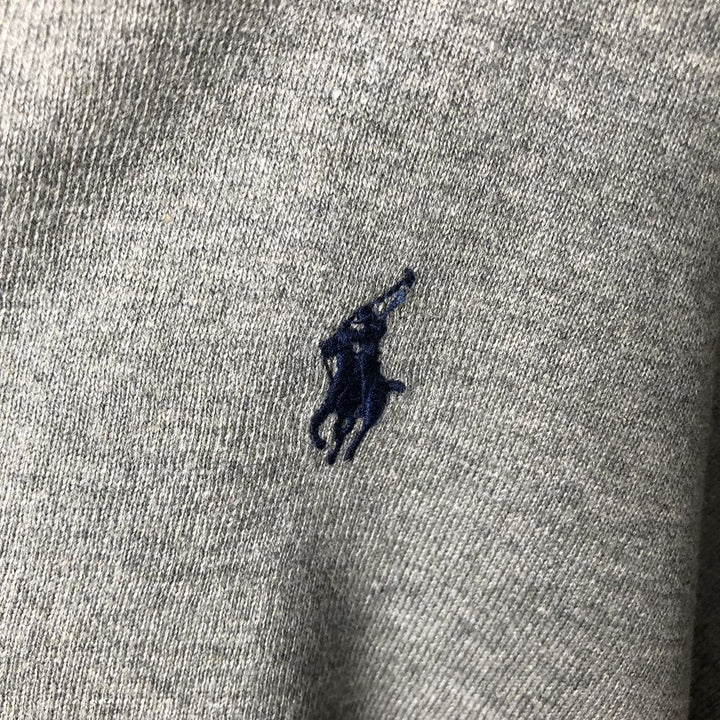 Ralph Lauren POLO RALPH LAUREN PIMA COTTON V-neck Pima cotton knit sweater, men's size L Pima Cotton gray type Vintage Second Hand