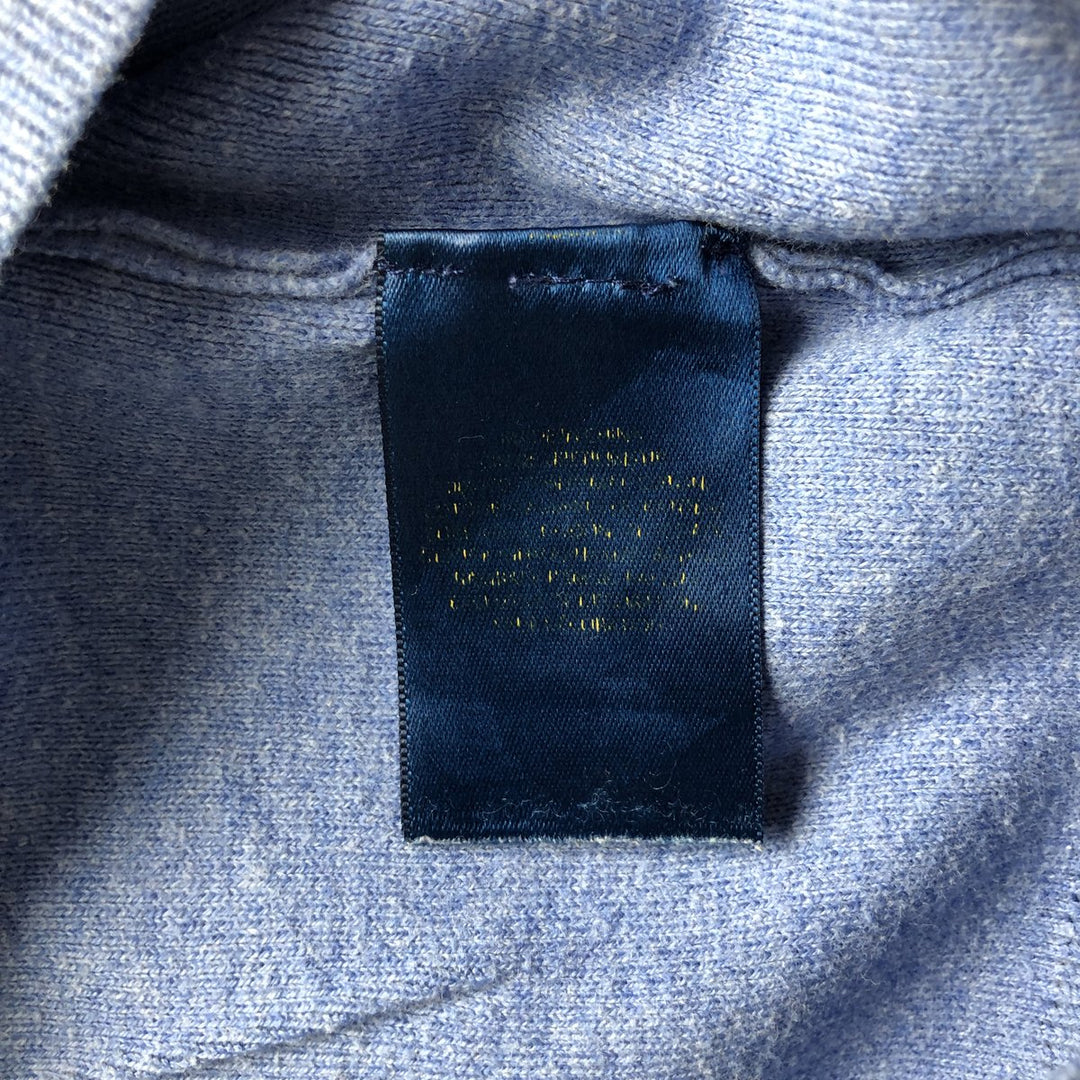 Ralph Lauren POLO RALPH LAUREN PIMA COTTON Pima Cotton Knit Sweater, Men's Size L Pima Cotton Blue type light blue Vintage Second Hand