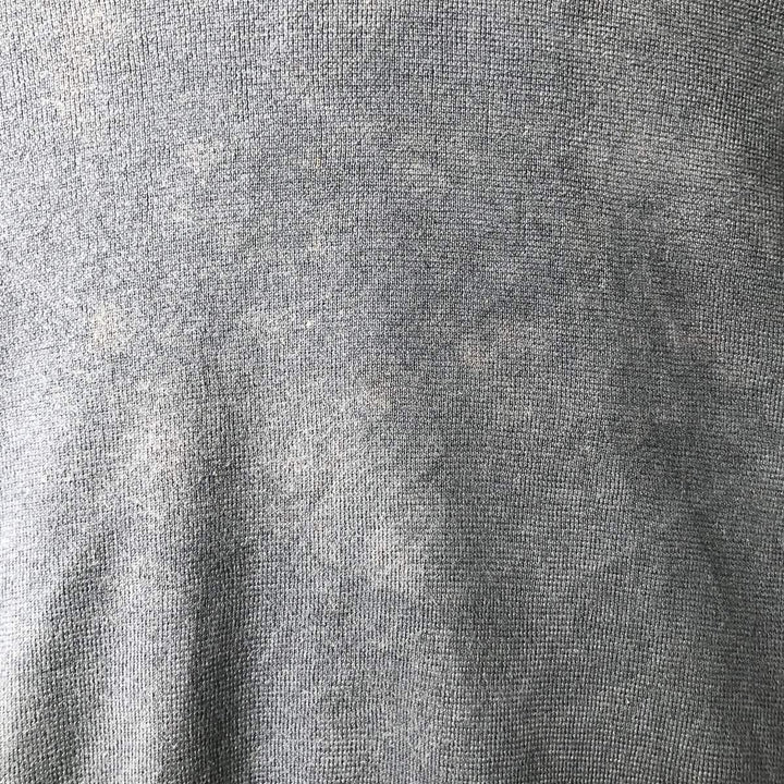 Ralph Lauren POLO by Ralph Lauren V-neck Pima cotton knit sweater, men's size L Pima Cotton navy blue type Vintage Second Hand