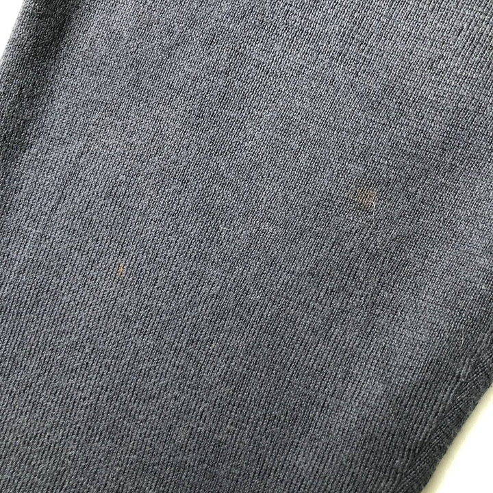 Ralph Lauren POLO by Ralph Lauren V-neck Pima cotton knit sweater, men's size L Pima Cotton navy blue type Vintage Second Hand