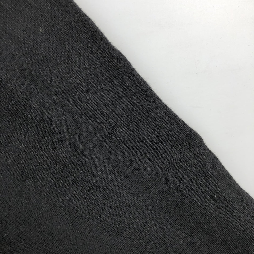 Ralph Lauren POLO by Ralph Lauren V-neck Pima cotton knit sweater, men's size L Pima Cotton black type Vintage Second Hand