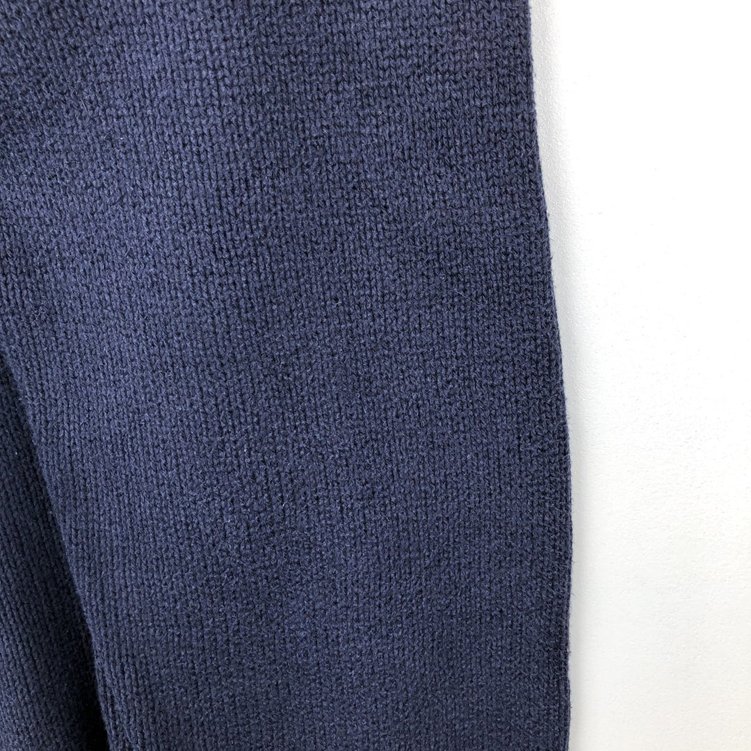 Ralph Lauren POLO by Ralph Lauren Cotton Knit Sweater Men's XL cotton navy blue type Vintage Second Hand
